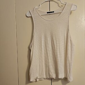 RAG & BONE Off-White Sleeveless Tank